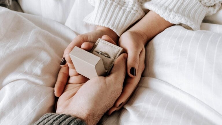Engagement Ring in Box Proposal