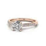 Diamond Ring, RSA1R, Rose Gold, LF Diamond Ring, RSA1R, Rose Gold, LF