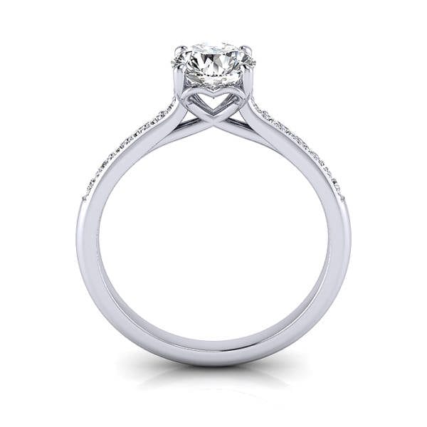 Diamond Ring, White Gold, RSA1R, TF