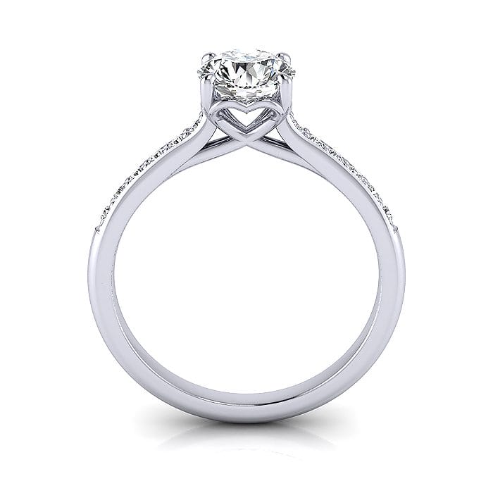 Diamond Ring, White Gold, RSA1R, TF