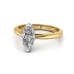 Marquise Diamond Ring, Yellow Gold, RS3, LF Marquise Diamond Ring, Yellow Gold, RS3, LF