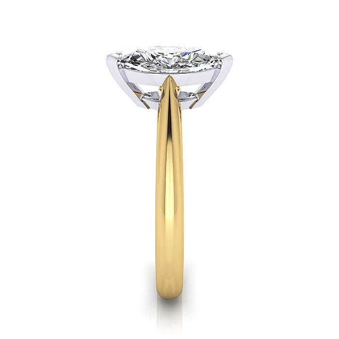 Marquise Diamond Ring, Yellow Gold, RS3, SV Marquise Diamond Ring, Yellow Gold, RS3, SV