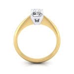 Radiant Engagement Ring, Yellow Gold TF