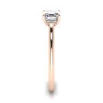 Asscher cut Diamond Ring RS1 Rose SV Asscher cut Diamond Ring RS1 Rose SV