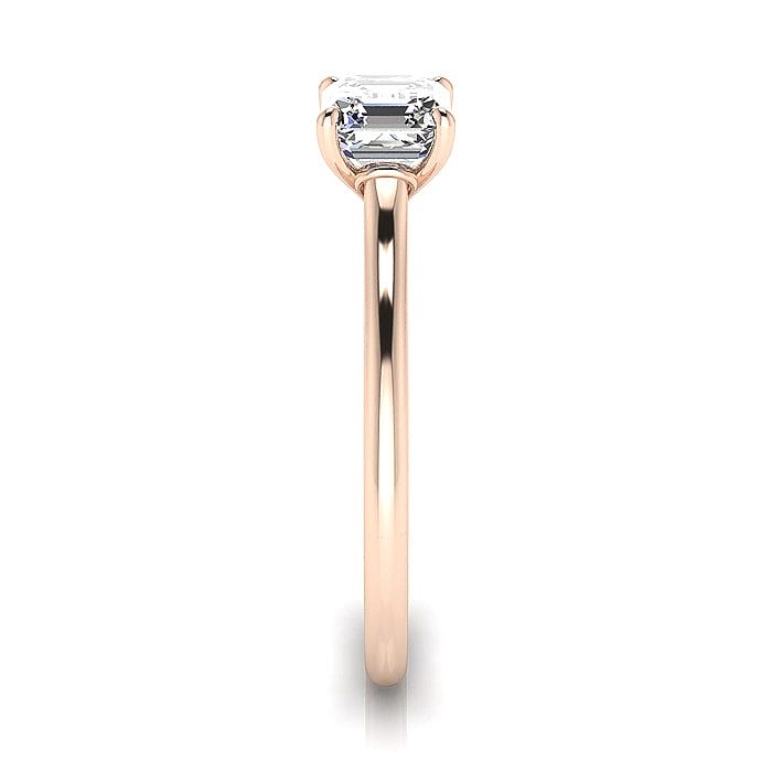 Asscher cut Diamond Ring RS1 Rose SV Asscher cut Diamond Ring RS1 Rose SV