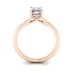 Asscher cut Diamond Ring RS1 Rose SV Asscher cut Diamond Ring RS1 Rose SV