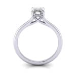 Asscher cut Diamond Ring RS1 White TF Asscher cut Diamond Ring RS1 White TF