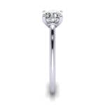 Cushion cut Engagement Ring RS1 Platinum SV Cushion cut Engagement Ring RS1 Platinum SV