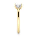 Princess cut Engagement Ring RS1 Yellow SV Princess cut Engagement Ring RS1 Yellow SV