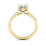 Princess cut Engagement Ring RS1 Yellow TF Princess cut Engagement Ring RS1 Yellow TF