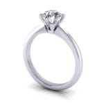 Engagement Ring, RS9, Platinum, 3D Engagement Ring, RS9, Platinum, 3D