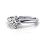 Engagement Ring, RS9, Platinum, LF