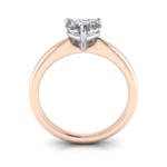Heart Engagement Ring, RS7, Rose Gold, TF Heart Engagement Ring, RS7, Rose Gold, TF