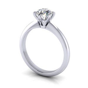 White Gold, engagement ring, rs9, 3d