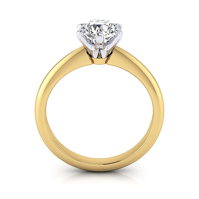 Yellow Gold Solitaire, RS9, TF Yellow Gold Solitaire, RS9, TF