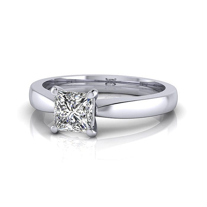 Engagement Ring, RS11, White Gold, LF Engagement Ring, RS11, White Gold, LF