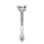 Engagement Ring, White Gold, Oval Cut Diamond, RSA1, SV Engagement Ring, White Gold, Oval Cut Diamond, RSA1, SV
