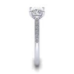 Engagement Ring, White Gold, Princess Cut Diamond, RSA1, SV