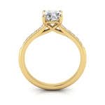 Engagement Ring, Yellow, Cushion Cut Diamond, RSA1, TF Engagement Ring, Yellow, Cushion Cut Diamond, RSA1, TF