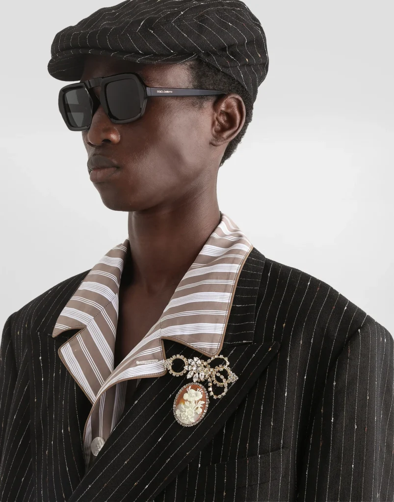Dolce and Gabanna Oval Cameo Brooch