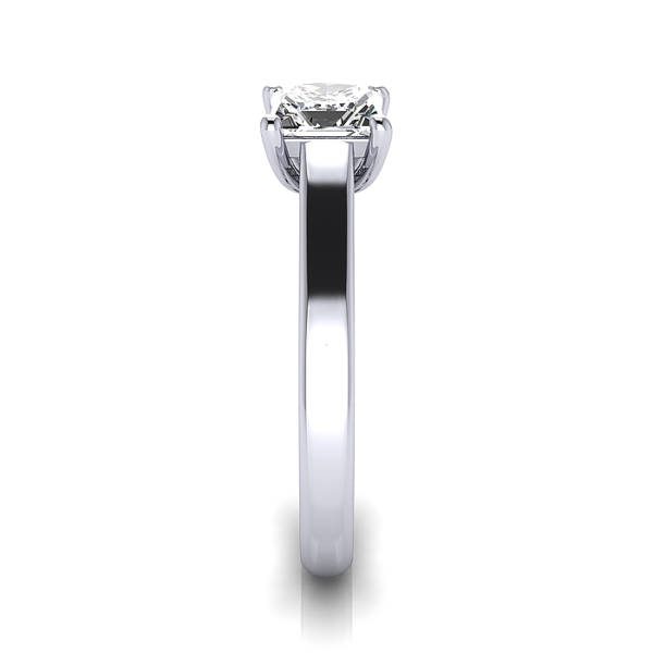 Engagement Ring, Princess Cut, RS12, Platinum, SV