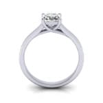 Engagement Ring, Princess Cut, RS12, Platinum, TF
