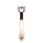Engagement Ring, Princess Cut, RS12, Rose Gold, SV