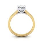 Engagement Ring, Princess Cut, RS12, Yellow Gold, TF Engagement Ring, Princess Cut, RS12, Yellow Gold, TF
