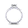 Engagement Ring, Princess Cut, RS13, Platinum, TF