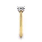 Engagement Ring, Princess Cut, RS14, Yellow Gold, SV Engagement Ring, Princess Cut, RS14, Yellow Gold, SV