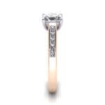Engagement Ring, Princess Cut, RSA2, Rose Gold, SV
