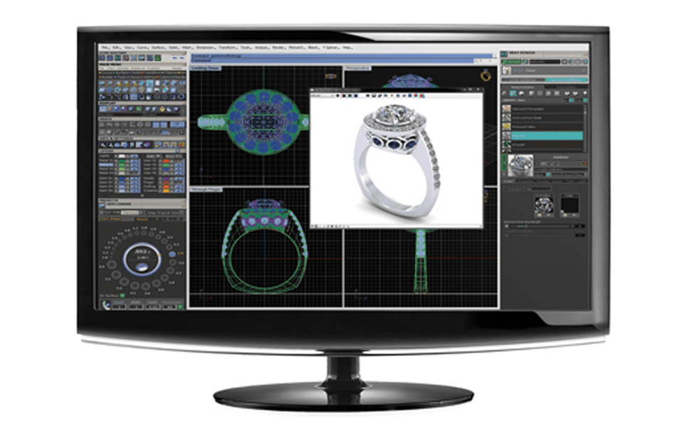 Engagement Rings Computer Design