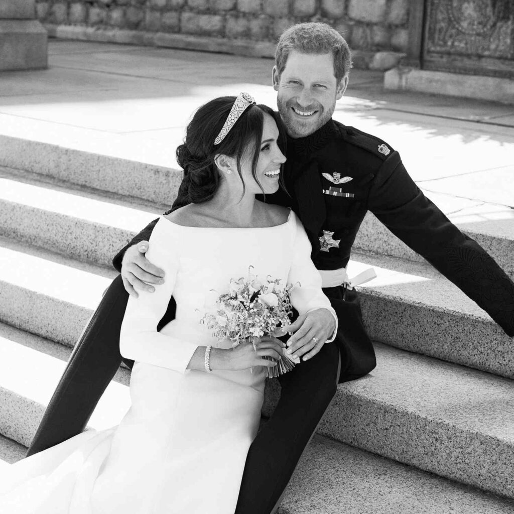 Meghan Markle and Prince Harry Wedding Photo