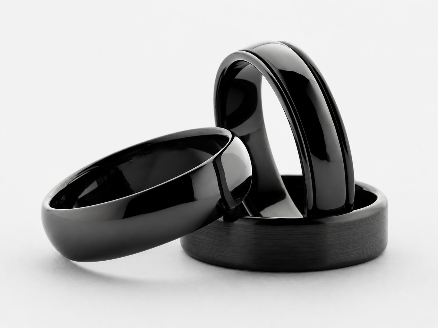 Mens Zirconium Wedding Ring Styles