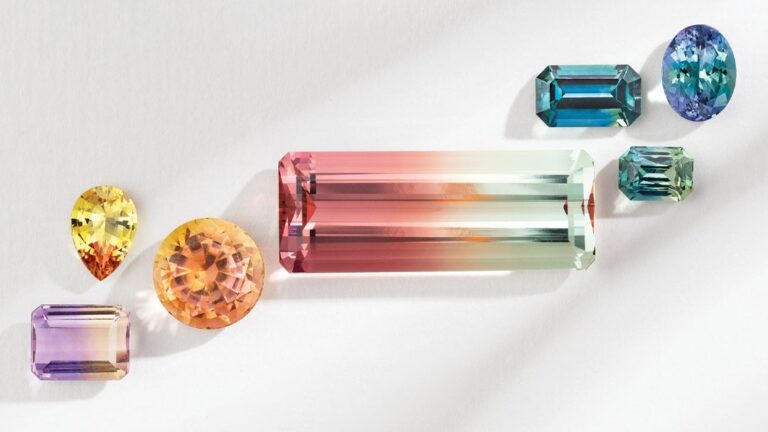 Multi Coloured Gemstones