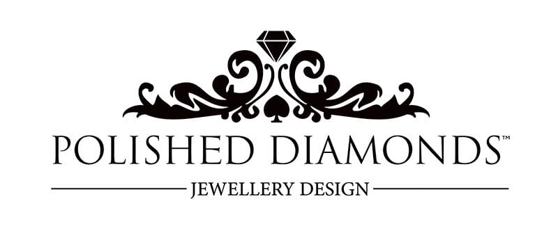 Polished Diamonds Jewellery Design Logo 