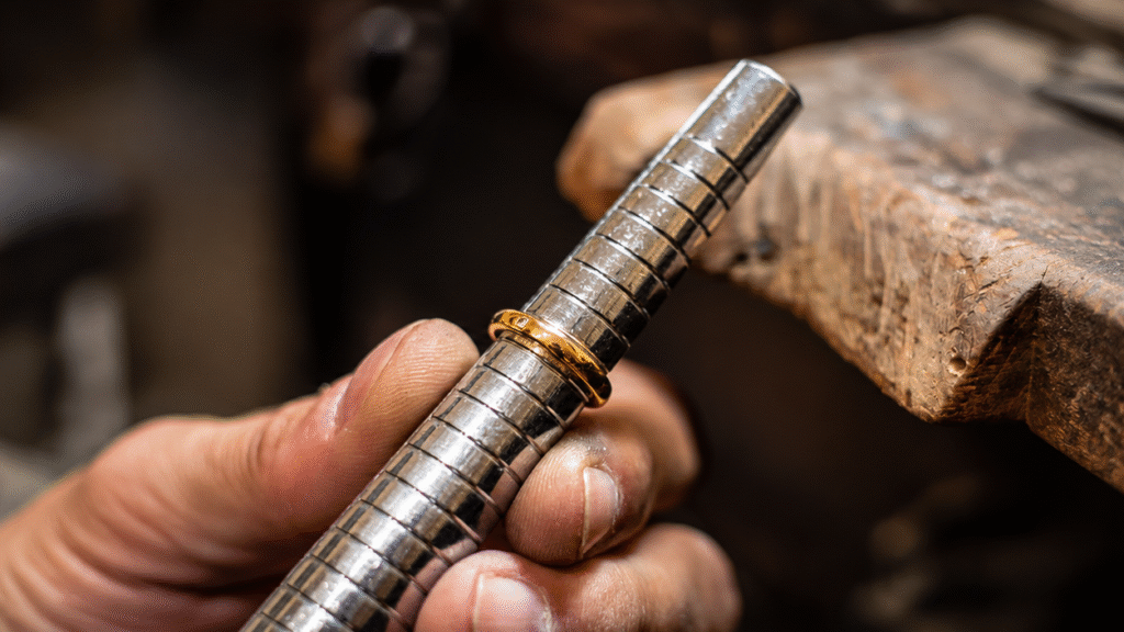 Ring Resizing on mandrel