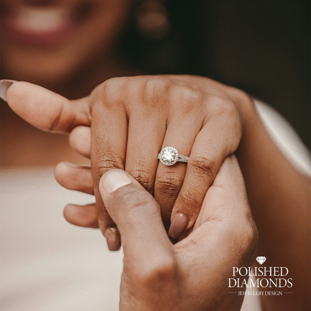 Ring on finger