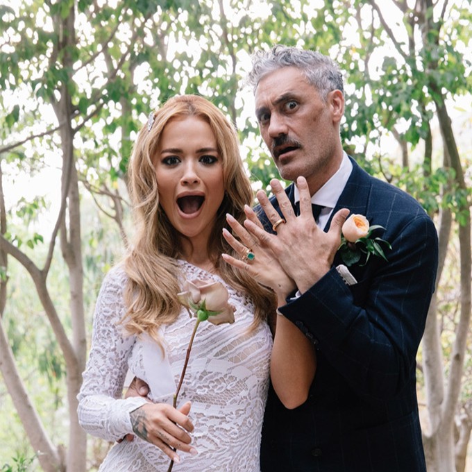 Rita ora and Taika Waititi Engagement Ring