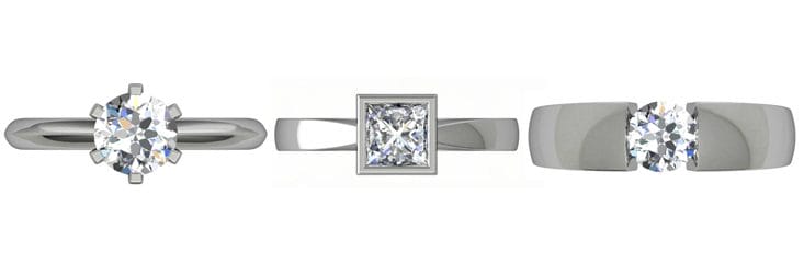 Platinum Engagement Rings 