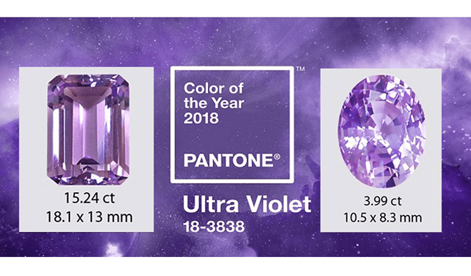 Ultra Violet – Gemstone Colour of the Year 2019