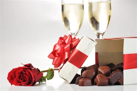 Wine and chocolates