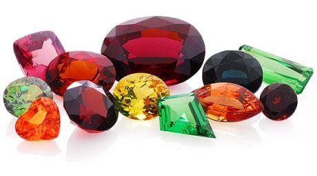 Colours of Garnet