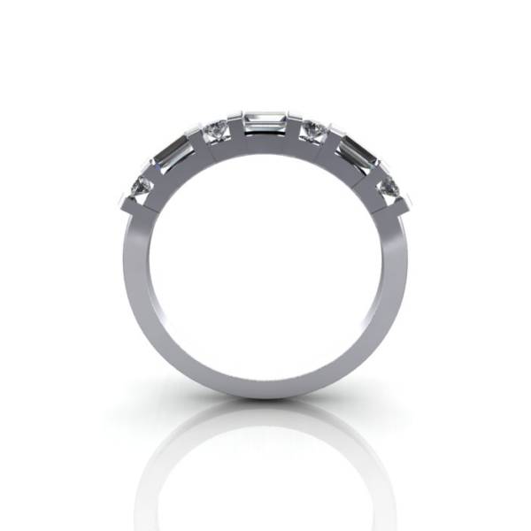 Anniversary Ring, RA3, White Gold, BE