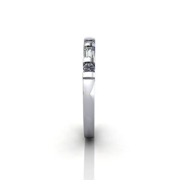 Anniversary Ring, RA3, White Gold, SV