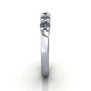 Multi stone Diamond Ring, PDM6, White Gold, SV