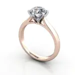 Diamond Ring RS21 Rose Gold 3D Diamond Ring RS21 Rose Gold 3D