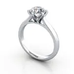 Diamond Ring RS21 White Gold 3D Diamond Ring RS21 White Gold 3D