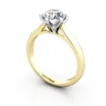 Diamond Ring RS21 Yellow Gold 3D Diamond Ring RS21 Yellow Gold 3D