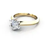 Diamond Ring RS21 Yellow Gold LF Diamond Ring RS21 Yellow Gold LF